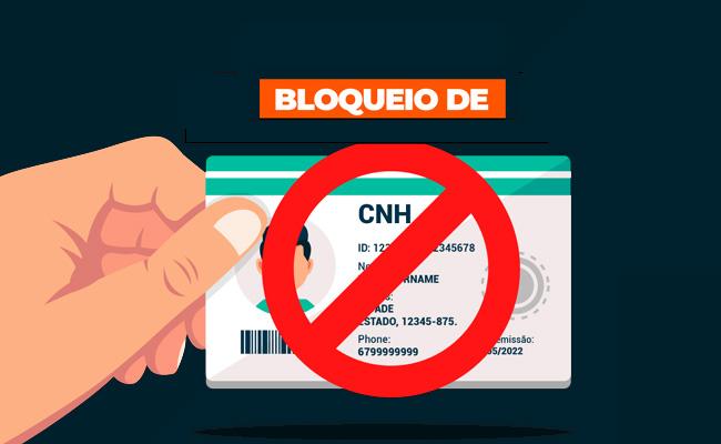 Bloqueio da CNH